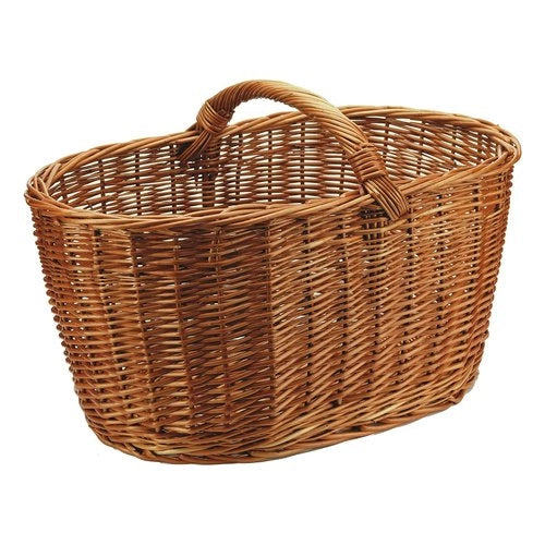 Cesto legna biacchi c1550120 garden friend marrone naturale