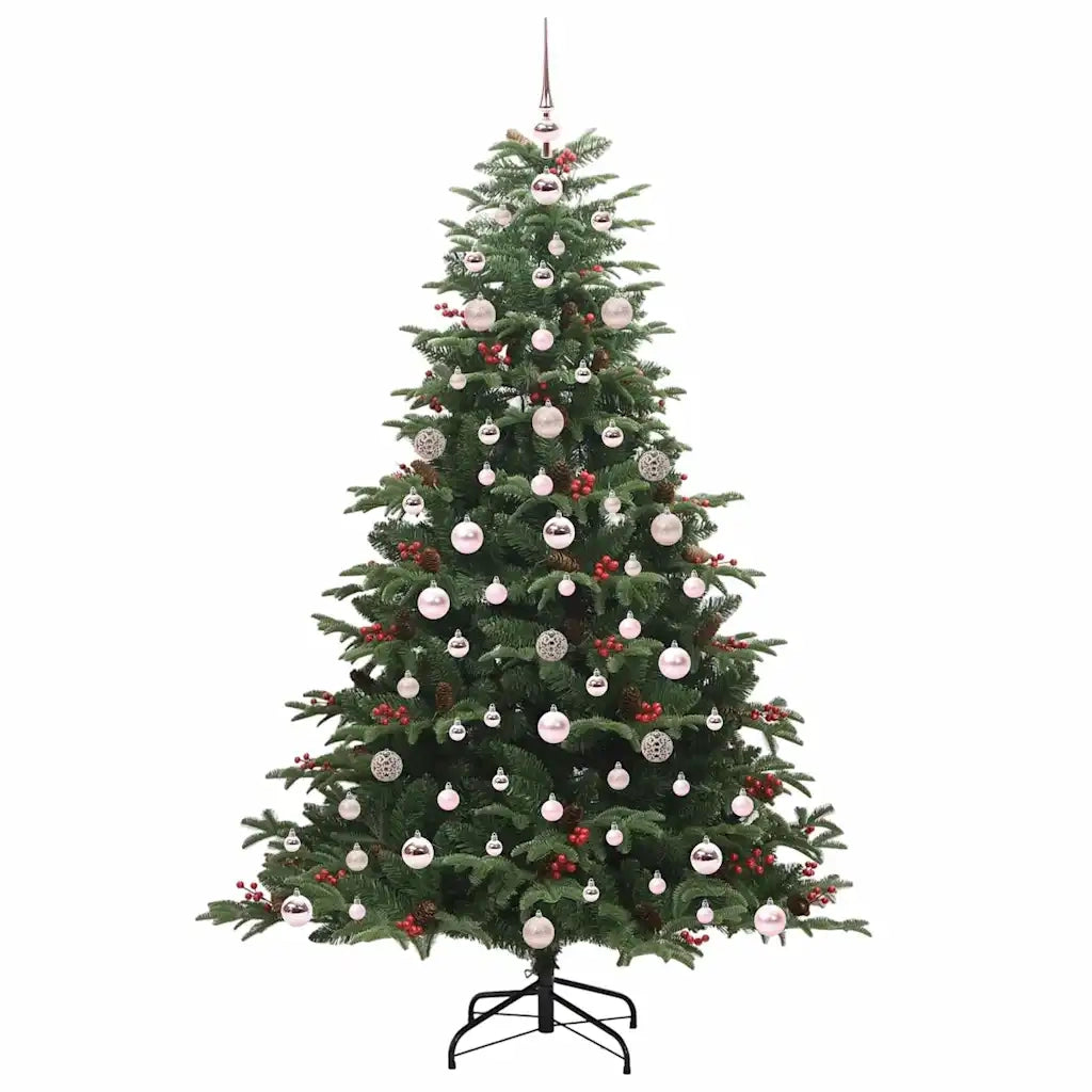 Albero di Natale artificiale con 300 LED Verde 180 cm 3395552