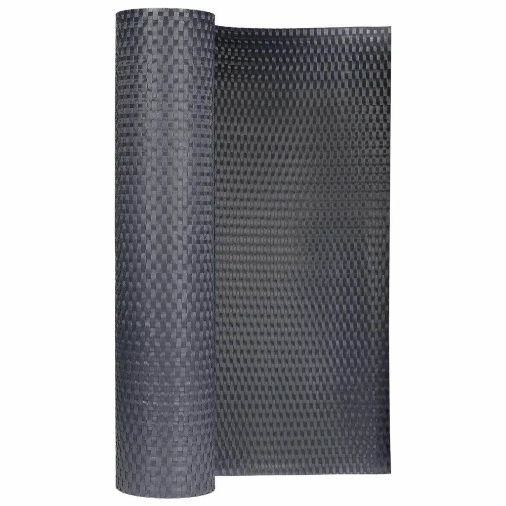 Schermo da balcone Grigio Scuro 600 x 80 cm polyrattan 42032621