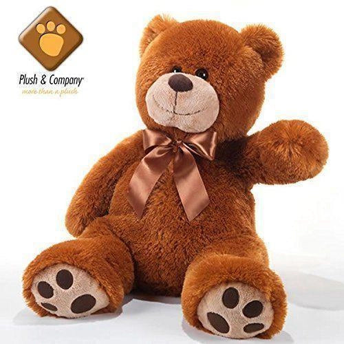 Plush & Company-Peluche Orso Marrone 75 cm