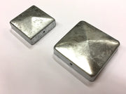Coperchio zincato dimensioni 7x7 cm 10PZ