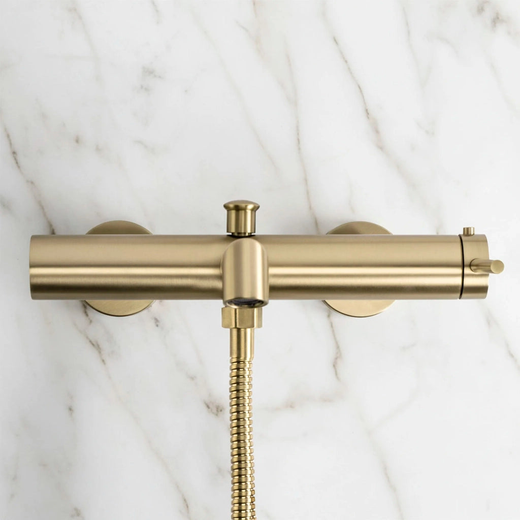 Rubinetto Da Vasca Rea Foss Gold Brush
