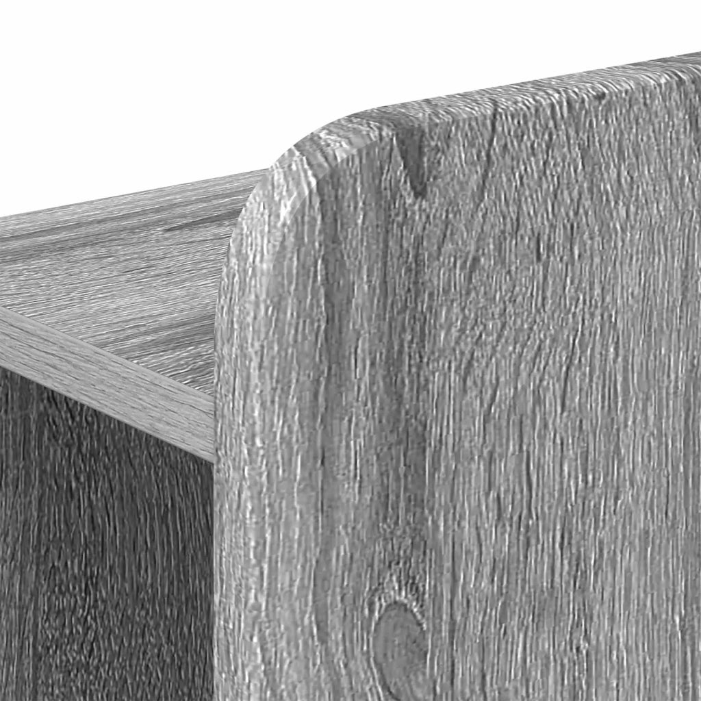 Telaio del letto con storage Sonoma grigio 75 x 190 cm 3433698
