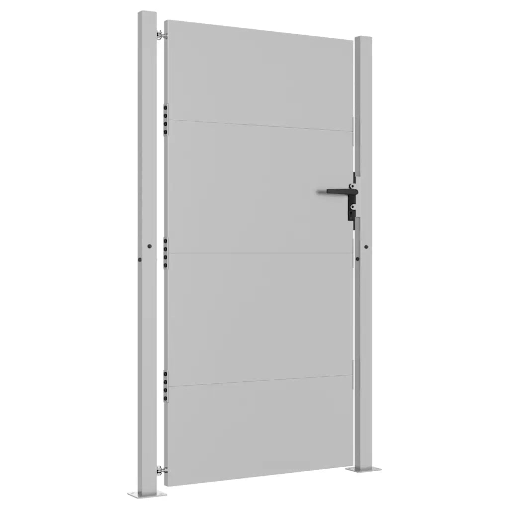 Cancello da giardino 100x175 cm in acciaio Corten 153266