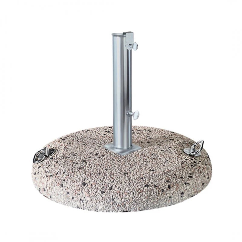 Base per ombrellone in graniglia - 55 Kg TUBO da 65 mm