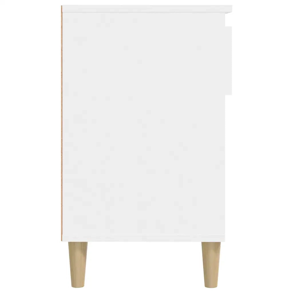Scarpiera Bianca 102x36x60 cm in Legno Multistrato 821204