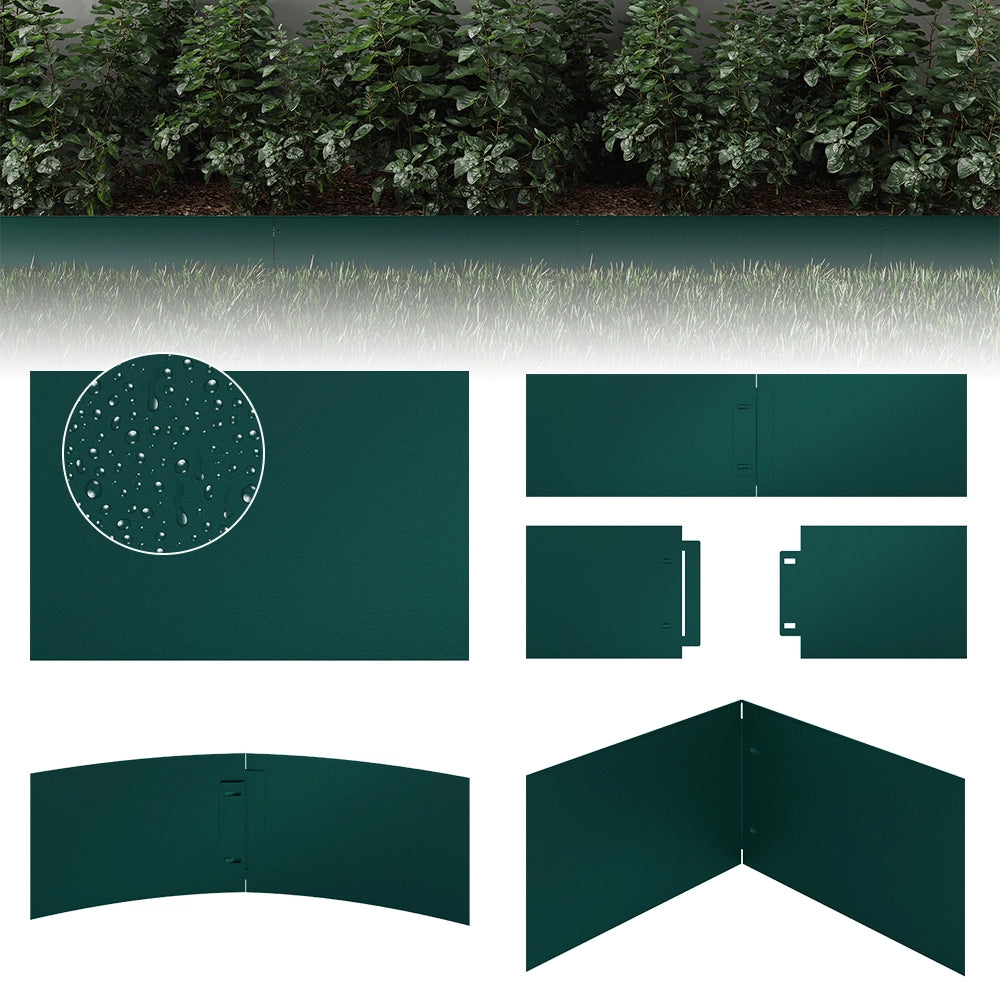 Serina Bordo del prato Verde 100 x 14 cm 30 metri