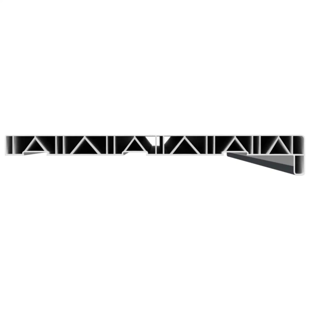 Soglia della Finestra Antracite con Venature del Legno PVC 42046973