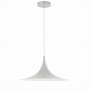 Trade Shop - Lampadario A Sospensione Stile Contemporaneo In Metallo Decorativo Luce E27 B98 - Bianco