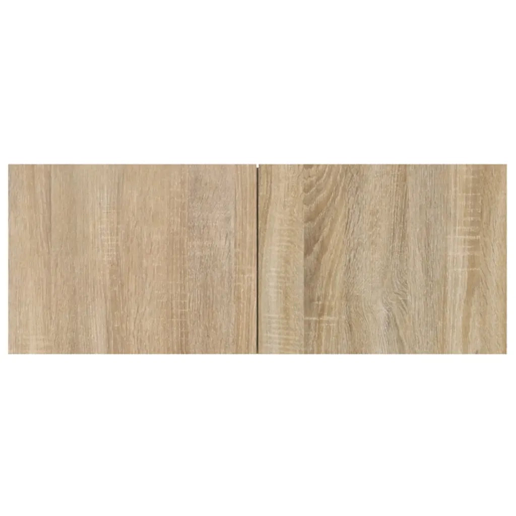 Mobili TV 4 pz Rovere Sonoma 80x30x30 cm in Legno Multistrato 3114184