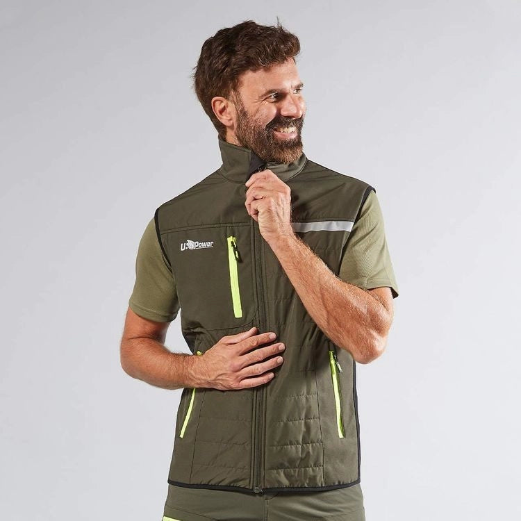 Gilet Upower Wall Taglia l Dark Green