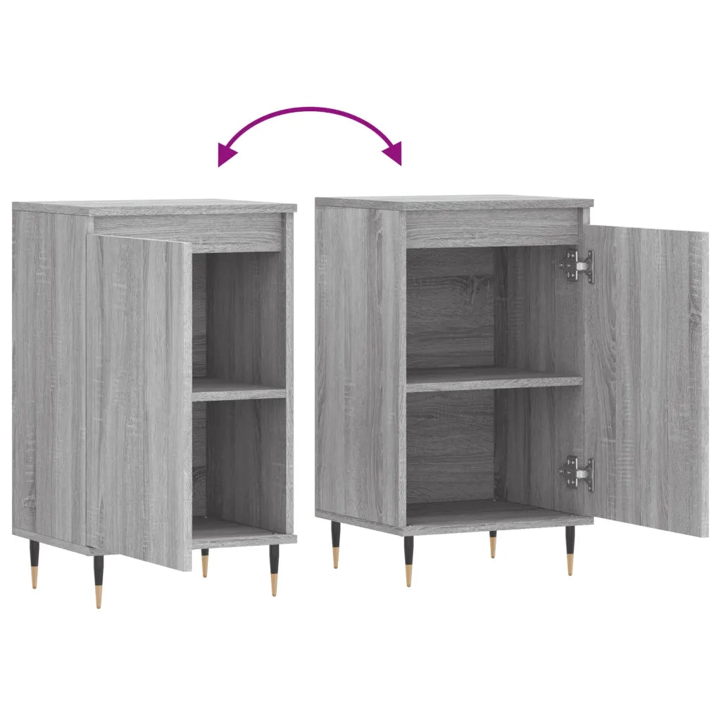 Credenza-Buffet-Armadio da cucina Grigio Sonoma 40x35x70 cm in Legno Multistrato 549740