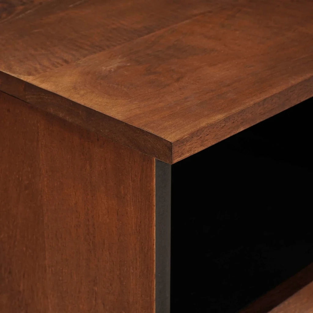 Mobile TV | Armadietto TV | Mobile Porta TV Marrone 100 x 33,5 x 46 cm Legno di mango massello