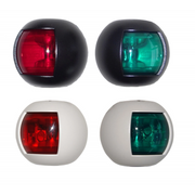 FANALE ROSSO 112,5° DELFI A LED GREEN STARBOARD LIGHT BLACK CASE