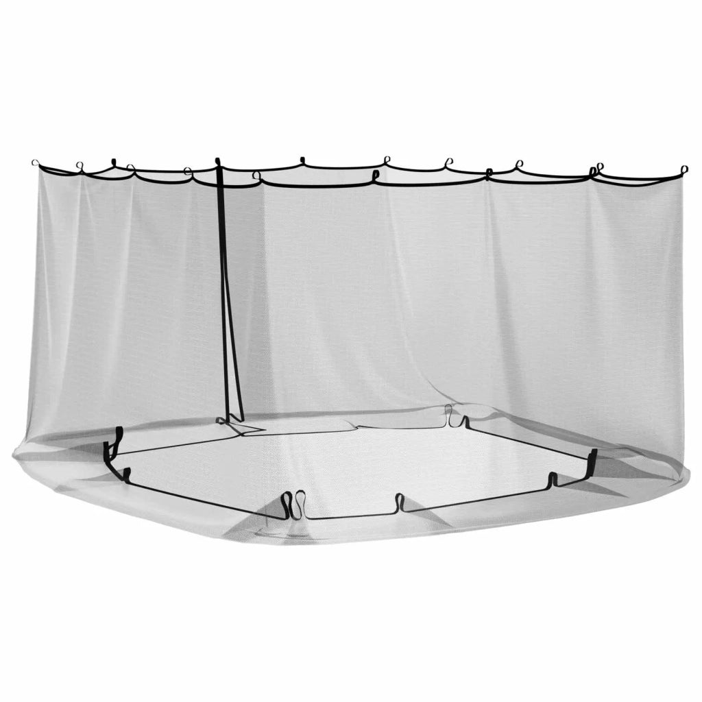 Rete per zanzare per gazebo 220 a maglia 220 mesh Nero 42033544