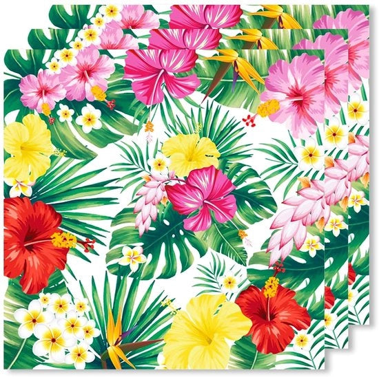Serviette di festa hawaiana 20 pezzi