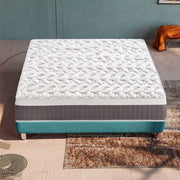 Materasso Singolo 80x190 molle indipendenti e memory foam, altezza 25 cm, a zone di supporto differenziato, SFODERABILE, SKY