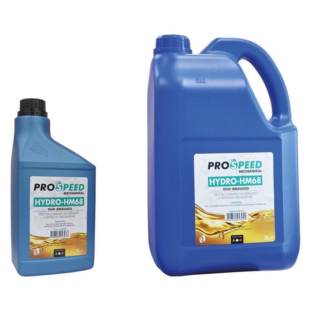 12pz olio idraulico hydro - hm68 - lt. 1 cod:ferx.610630nlm