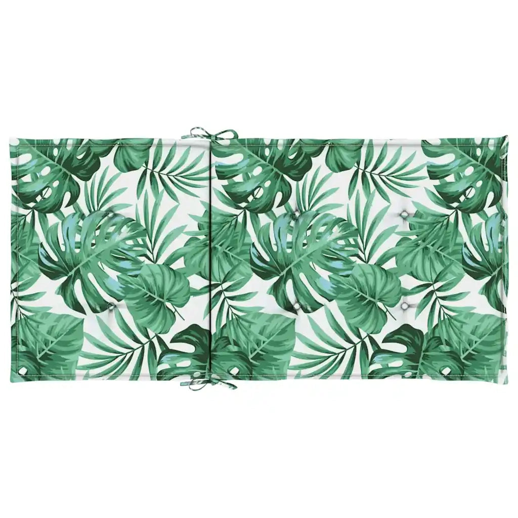 Cuscini posteriori Foglia 6 pcs Motivo Foglia 100 x 50 x 3 cm 361312
