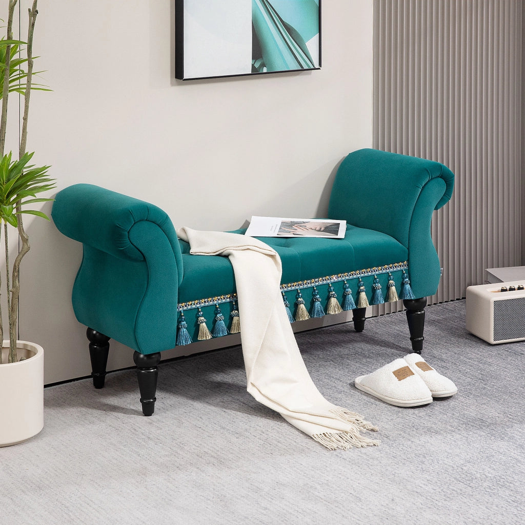 Divano imbottito ¨C Minimal ¨C Verde 117x40x58