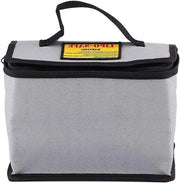 Scatola di Stoccaggio Antincendio per Batterie LiPo - Contenuto - Protezione Antischoc per Ricarica.