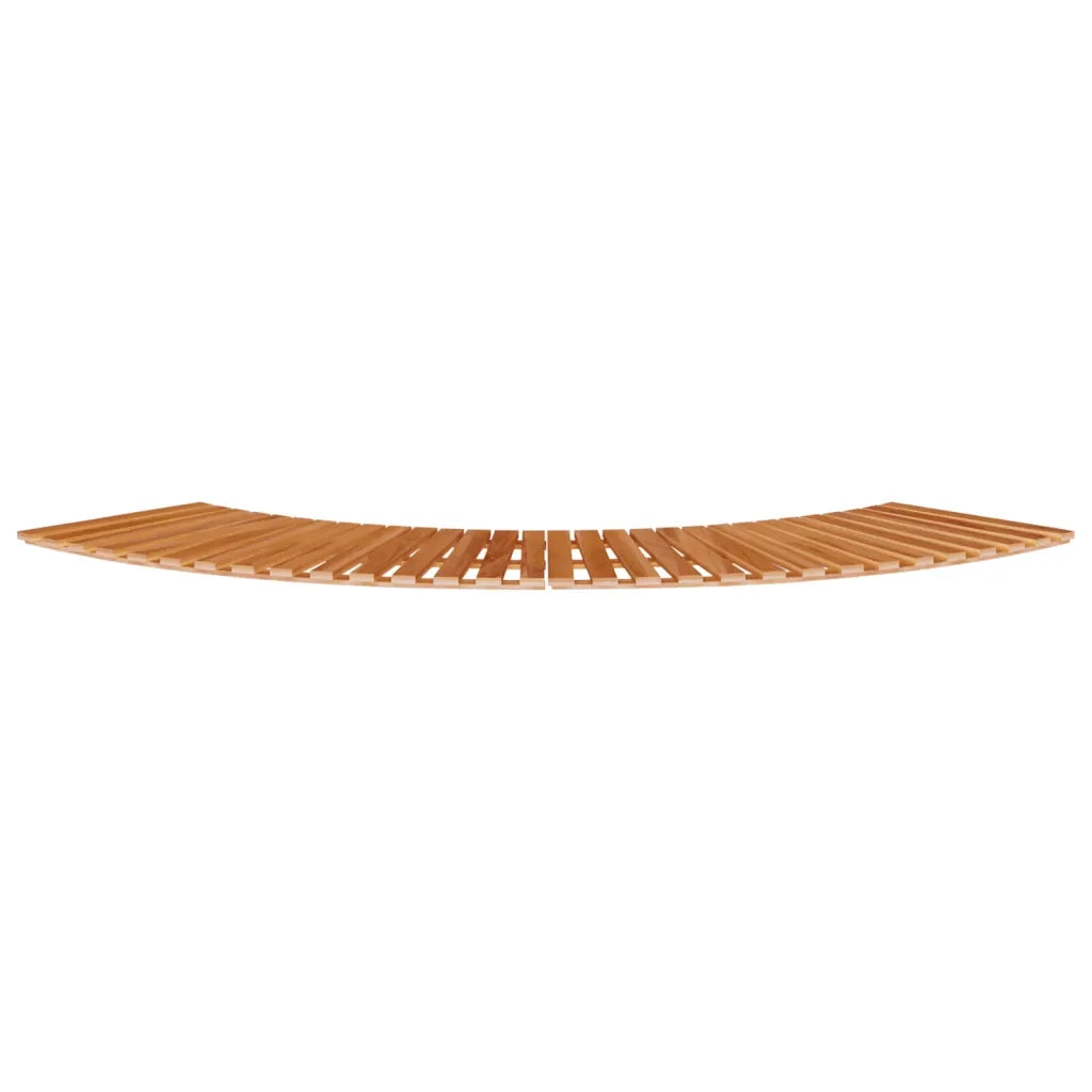 Passaggi per Vasca Idromassaggio 2 pz Legno Massello di Acacia 365616