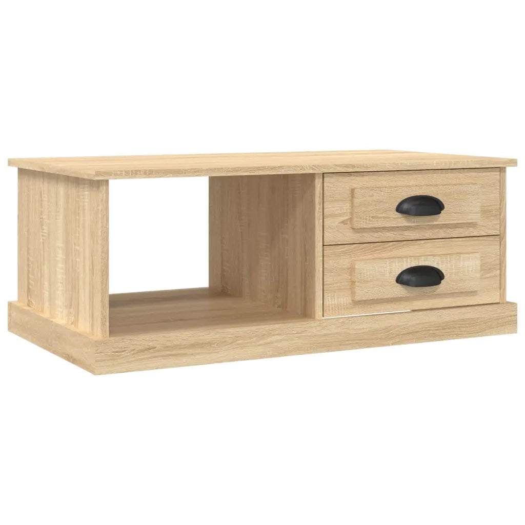 Tavolino da Salotto Rovere Sonoma 90x50x35 cm Legno Multistrato 816243