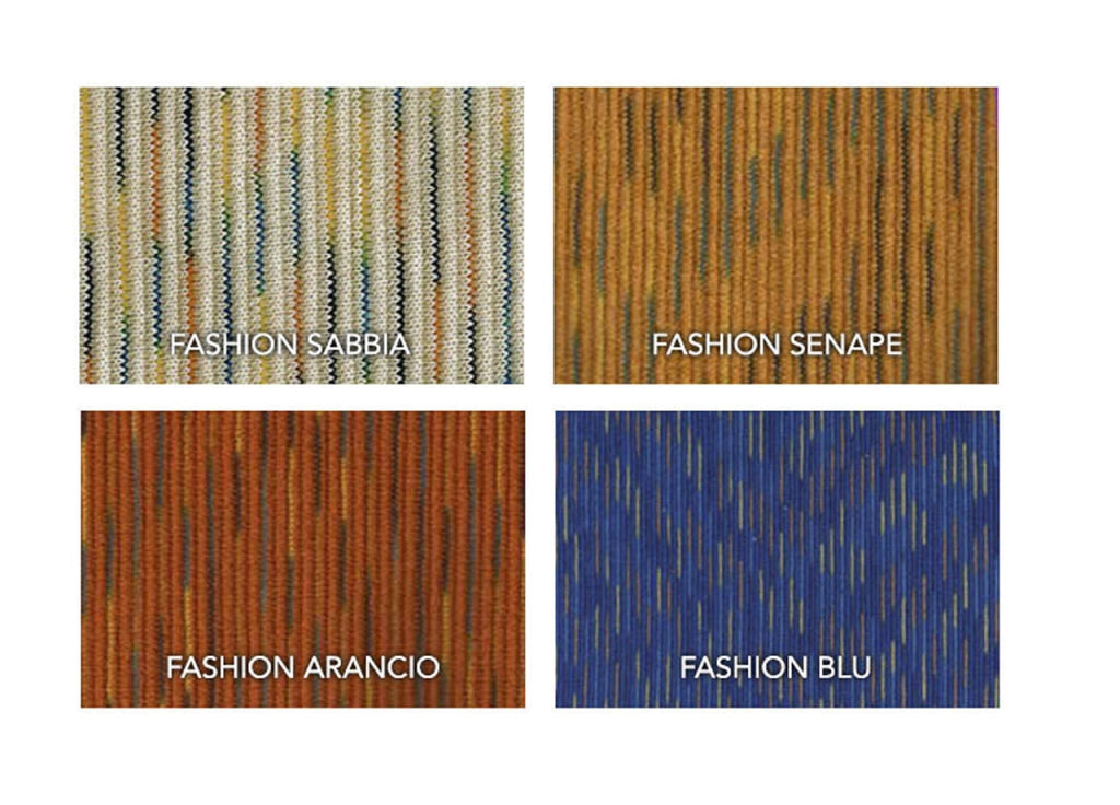 Copridivano/Copripoltrona Elasticizzato Made In Italy Modello Fashion L.T - Reclinabile - Blu