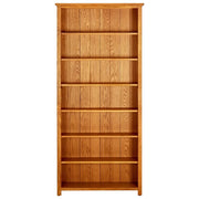 Libreria a 7 Ripiani 90x22,5x200 cm in Massello di Rovere 288475