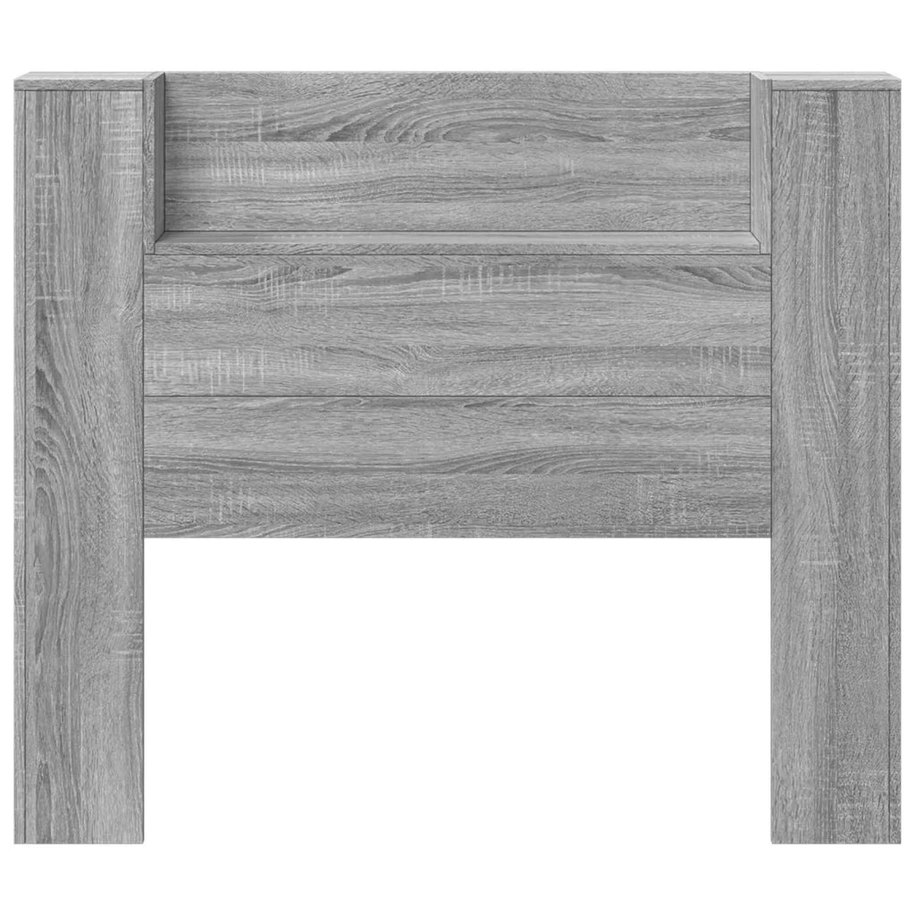 Testiera | Testata Grigio Sonoma 120 x 16,5 x 103,5 cm Legno multistrato