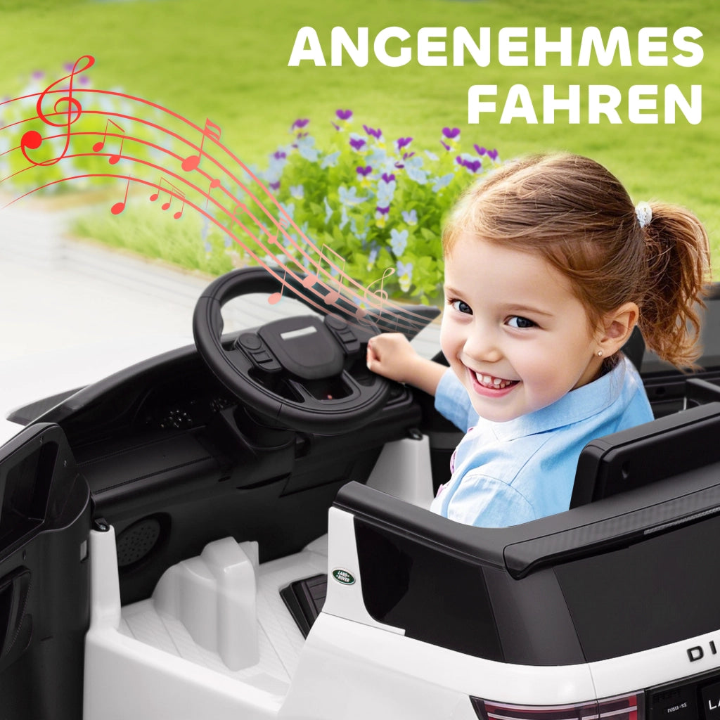 Auto elettrica per bambini ¨C Minimal ¨C Bianco