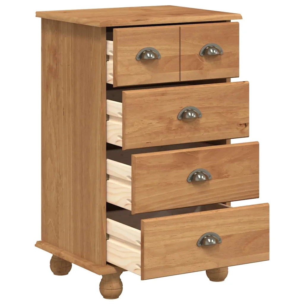 Cassettiera ASKIM Marrone 45,8 x 40 x 79 cm Pino massello CFW7475258