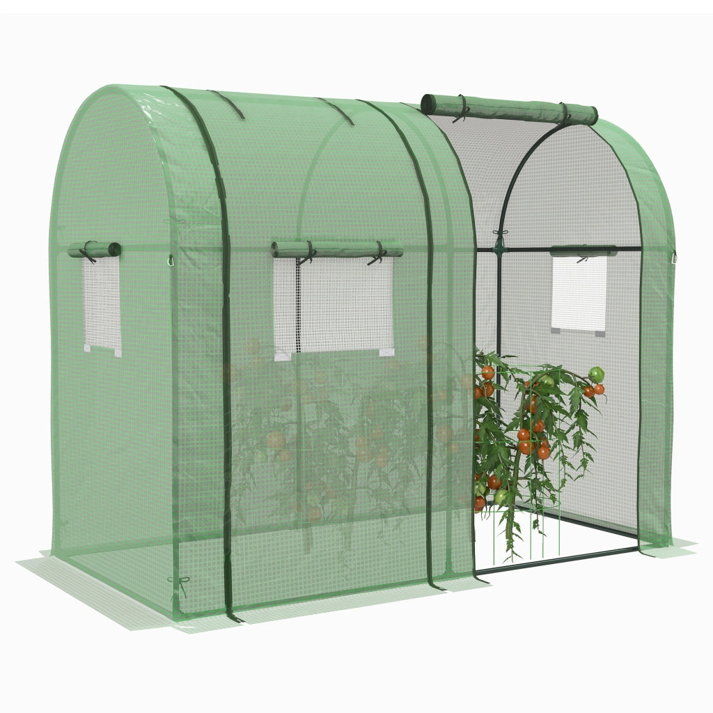 Serra da giardino ¨C zephmum ¨C Verde 185x90x150 cm