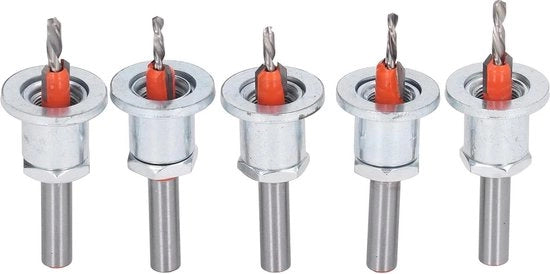 Set di borchie a verniciatura metalliche | Set a 5 pezzi di borchie a verniciatura per legno e metallo strumenti elettrici.