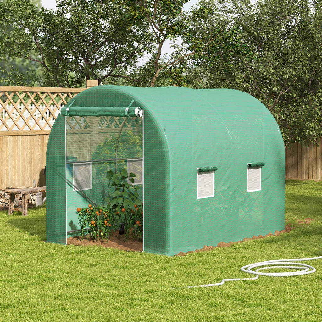 Serre da Giardino Tunnel ¨C zephmum ¨C Verde 6 m2