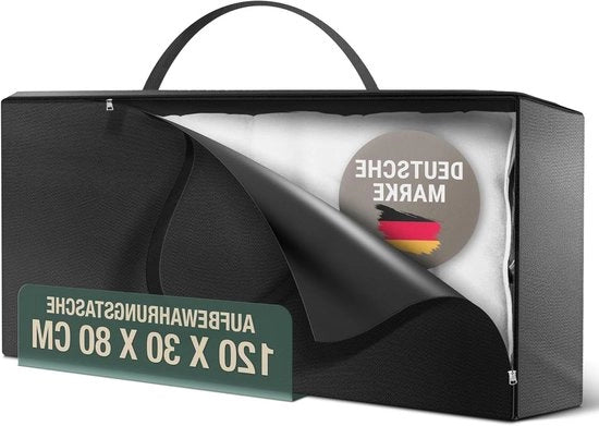 Tas di stoccaggio per cuscini di pallet 120 x 30 x 80 cm - Oxford XXL poliestere 600D nero