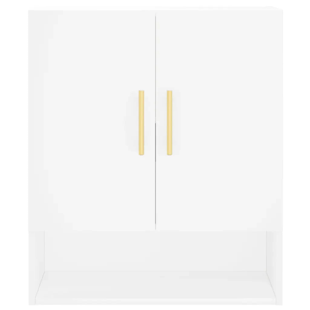 Armadietto a Muro Bianco 60x31x70 cm in Legno Multistrato 829892