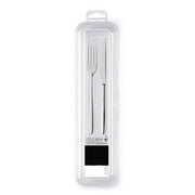 Trade Shop - Set Porta Posate Custodia Milleusi In Plastica Trasparente Da Viaggio My Box -