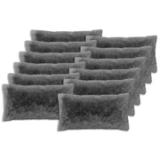 Federa 12 pcs HEERLEN Grigio Chiaro 40 x 80 cm Fleece PV 910137