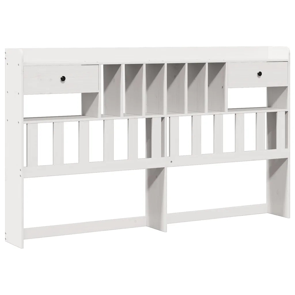 Giroletto con Libreria senza Materasso 180x200 cm in Legno Pino 3309972