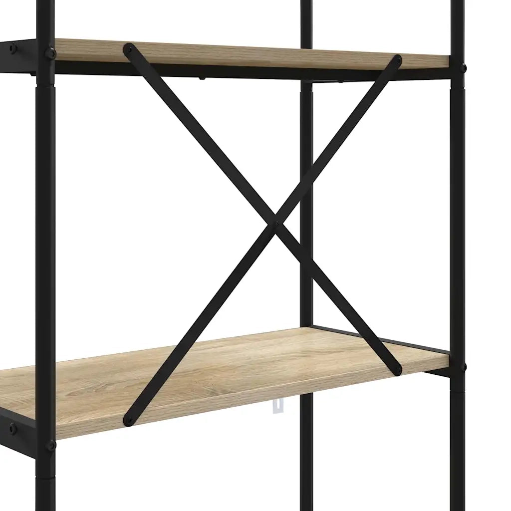Libreria Rovere Sonoma 60 x 30 x 146 cm Legno multistrato 879858