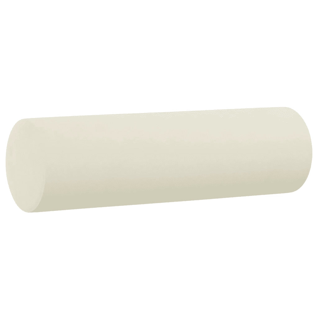 Set di Divani 2 pz con Cuscini Crema in Velluto 3202002