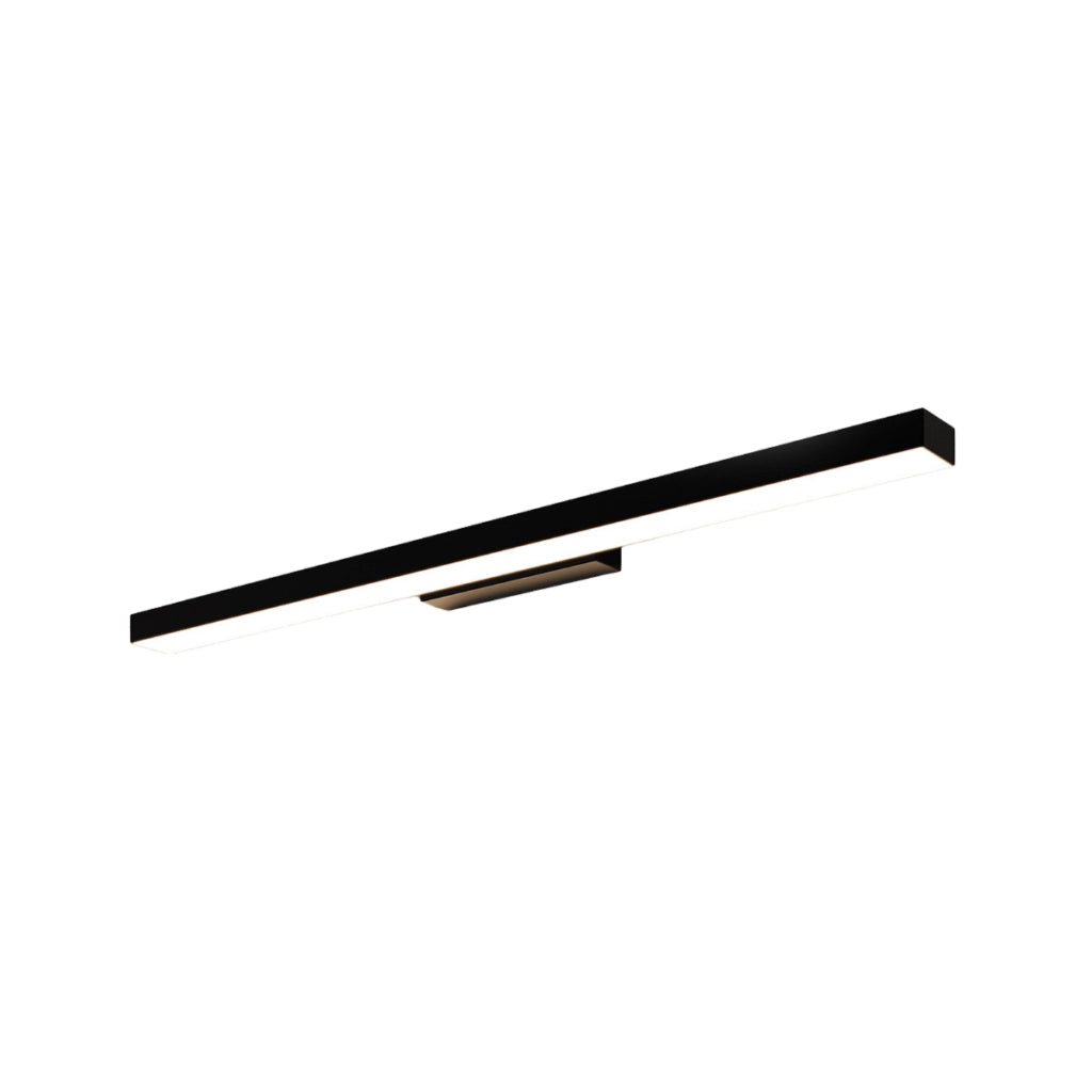 Applique bagno specchio nera 66,5cm LED 20W CCT IP44
