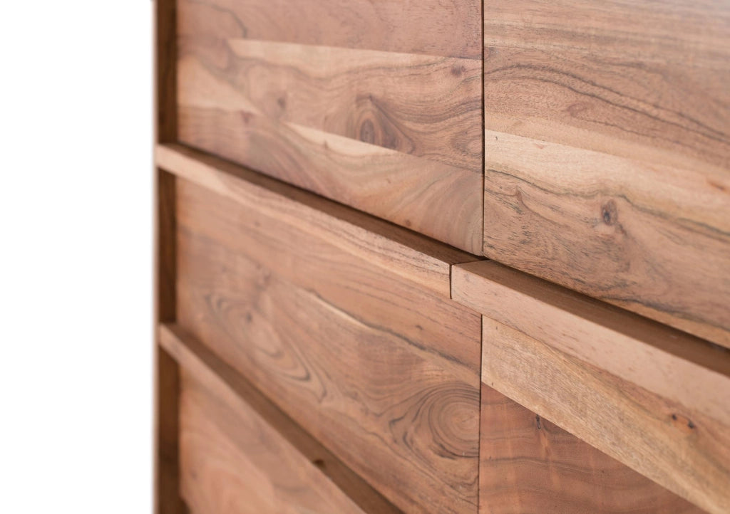 Credenza in massello di acacia 