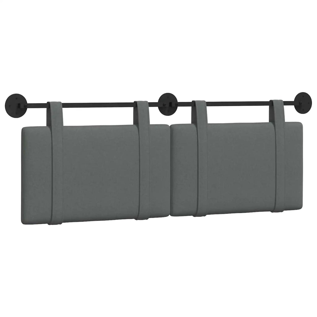 Testiera sospesa Grigio scuro Tessuto 42031407