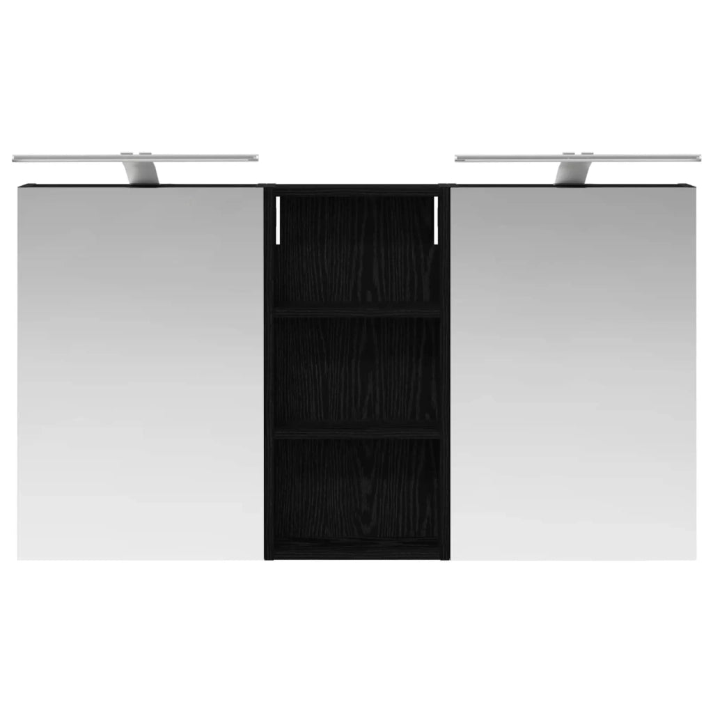 Set di Armadi da Bagno con porta 3 pcs 110 x 10,5 x 60,5 cm 3403721