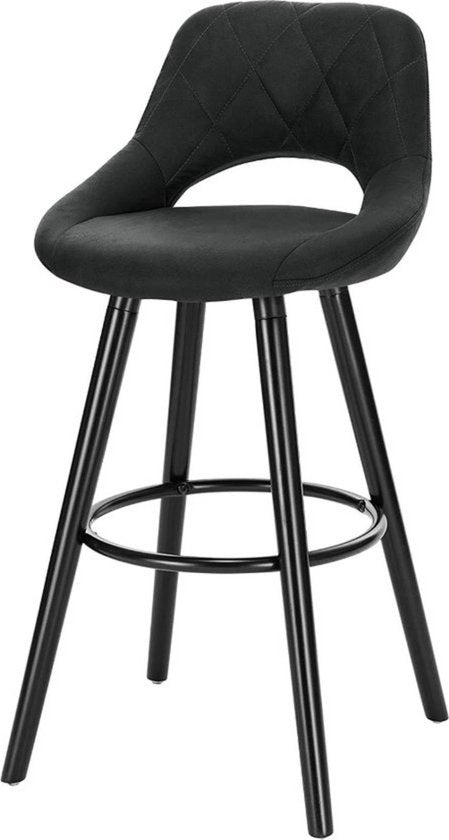 Sedile da bar moderno con imbottitura - comfort ergonomico - supporto posteriore robusto - design elegante - ideale per cucina e sala da pranzo - antracite