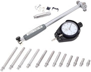 Misuratore di diametro interno - Altamente preciso strumento di misura - Lega di alluminio - Intervallo di misura 50-160 mm - Precisazione 0,01 mm - Facile da utilizzare - Orologio di misura