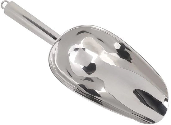 Scopa multifunzionale 18oz in acciaio inossidabile - Manico ergonomico - Adatta per gelato/confetti/café - Utilizzo in frigorifero/casa/festa - Scopa da cucina