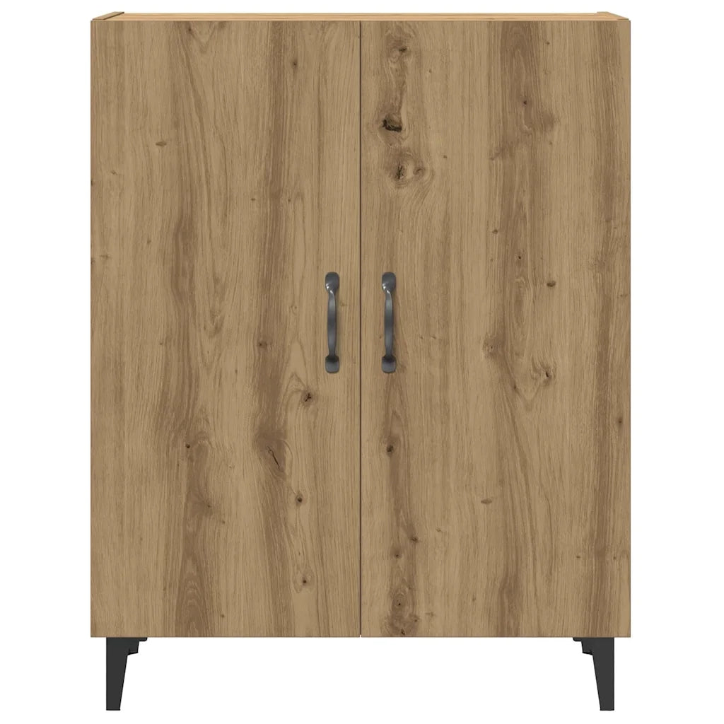 Credenza con Pensile-Buffet-Armadio da cucina Rovere Artigianale in Legno Multistrato